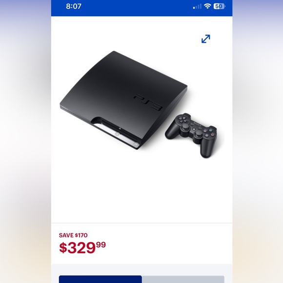 PS3 Console and 2 controlers - Picture 8 of 11